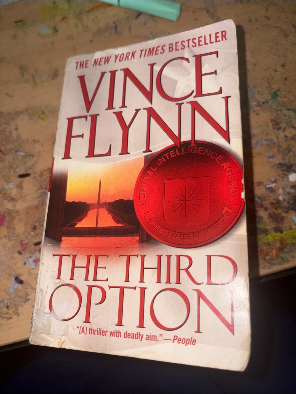 Vince Flynn - The Third Option (Paperback) - Red/White Cover